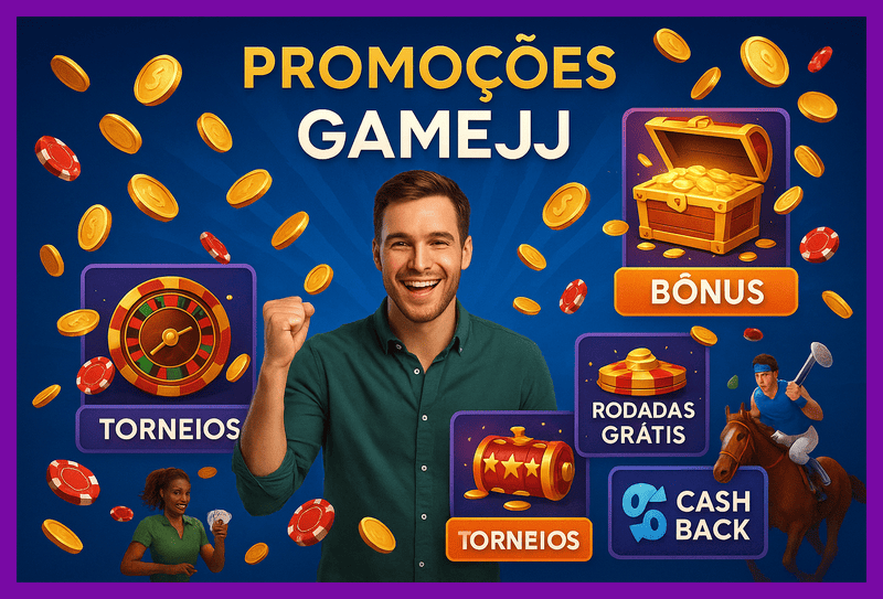 O bônus promocional GAMEJJ é uma ótima maneira de começar sua aventura