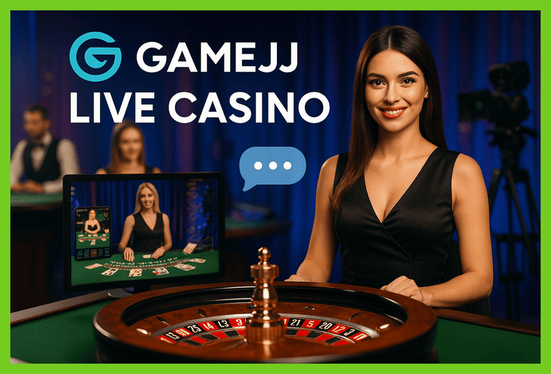 O GAMEJJ Live Casino lança promoções regularmente