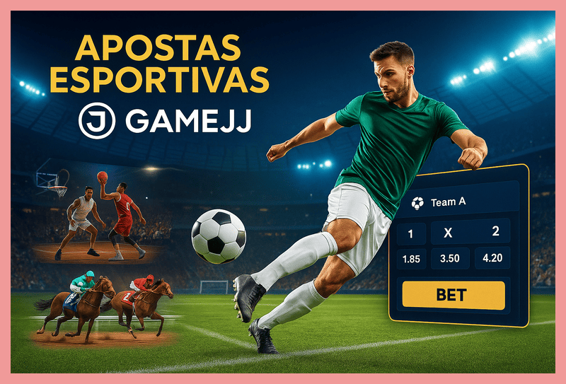 Apostas esportivas no cassino online GAMEJJ