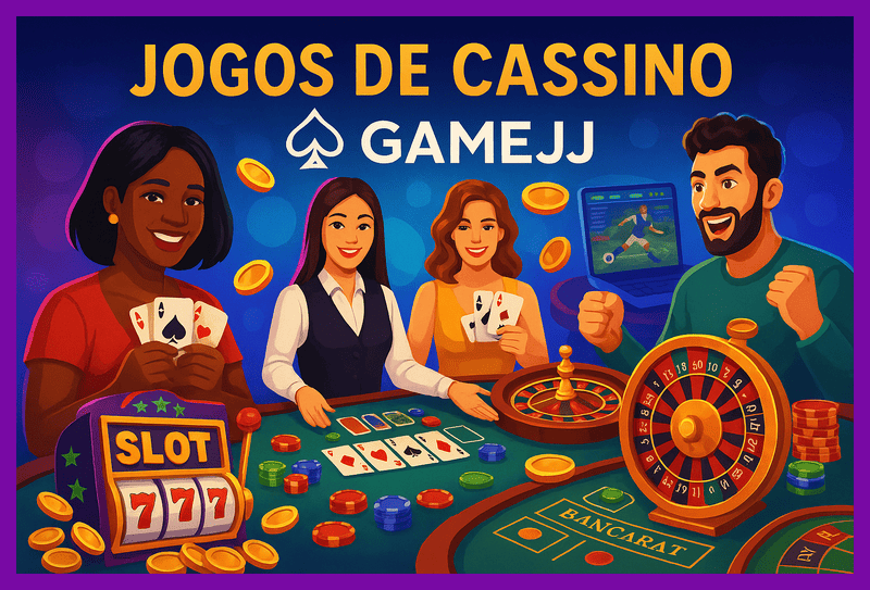 Jogos de cassino online inovadores e emocionantes na GAMEJJ