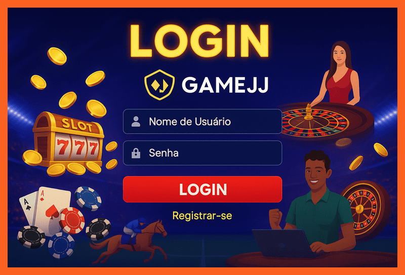 Não Perca tempo, o rRgistro na site GAMEJJ